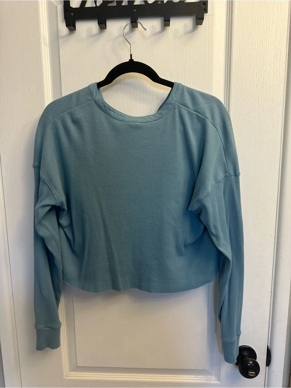 wild fable Cropped Sweatshirt - Light Blue - Picture 2 of 2